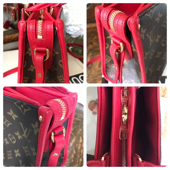 Louis Vuitton Popincourt Pm Cherry color - Picture 3 of 8